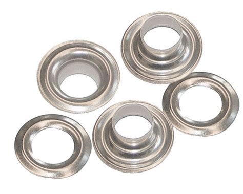 2 nickel plated grommets for sheet metal|nickel plated grommets.